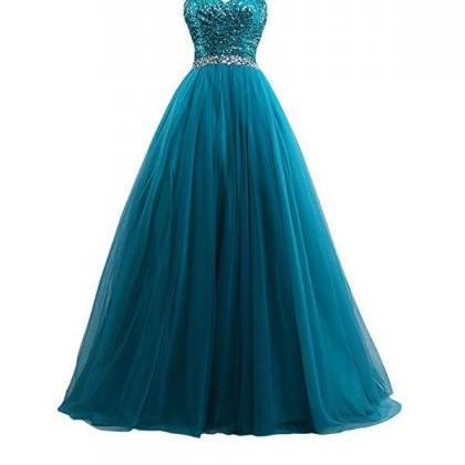 sequin top ball gown