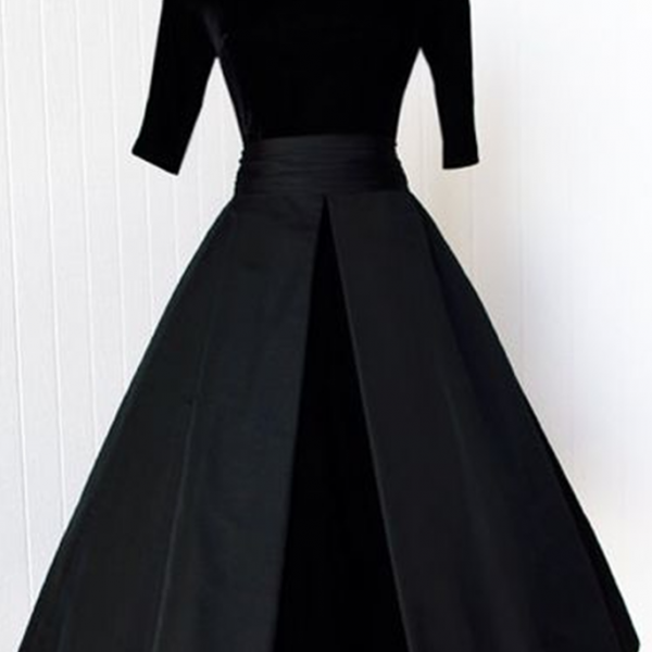 Black Velvet Prom Gowns, Dress on Luulla